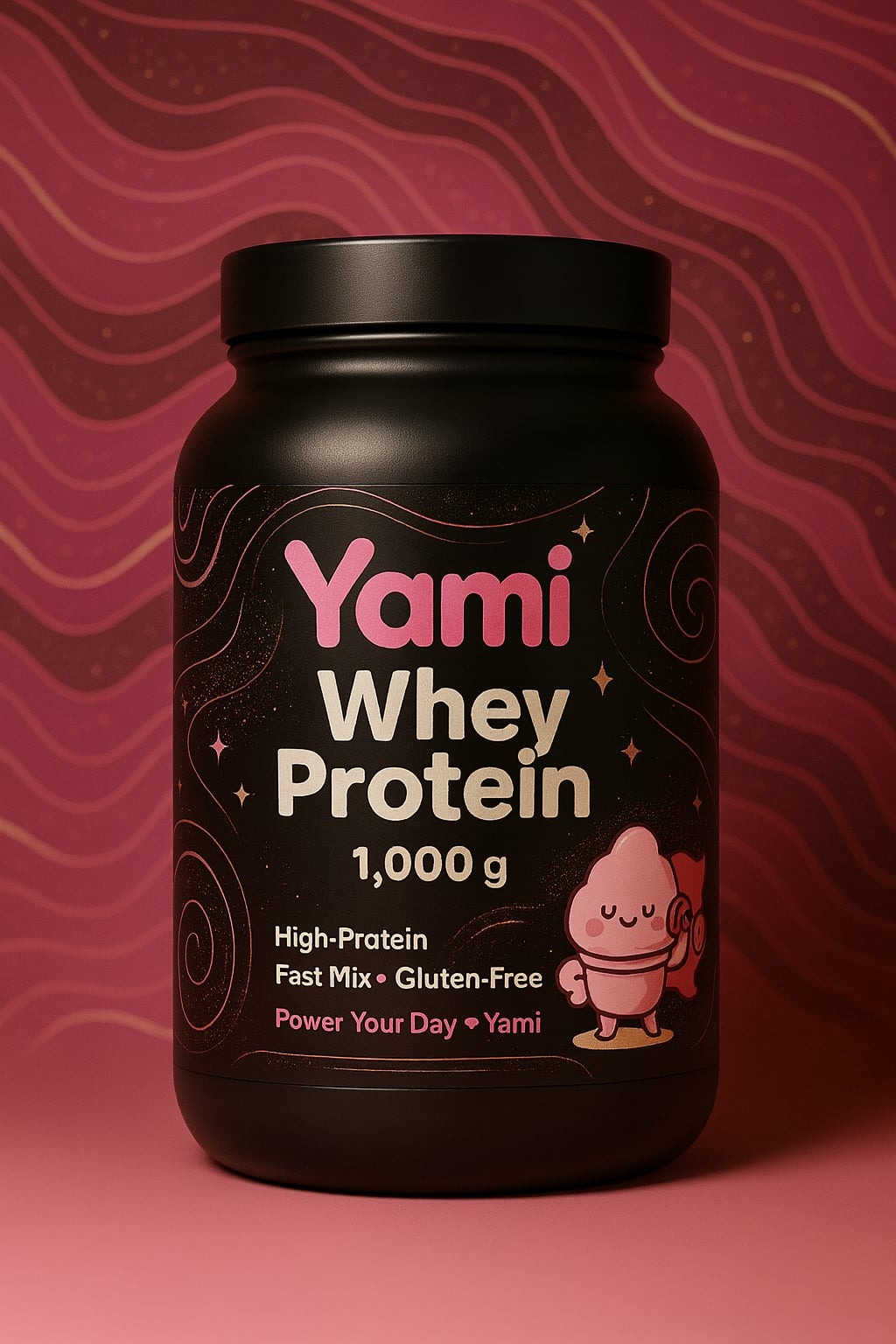 Yami Whey Protein packaging concept